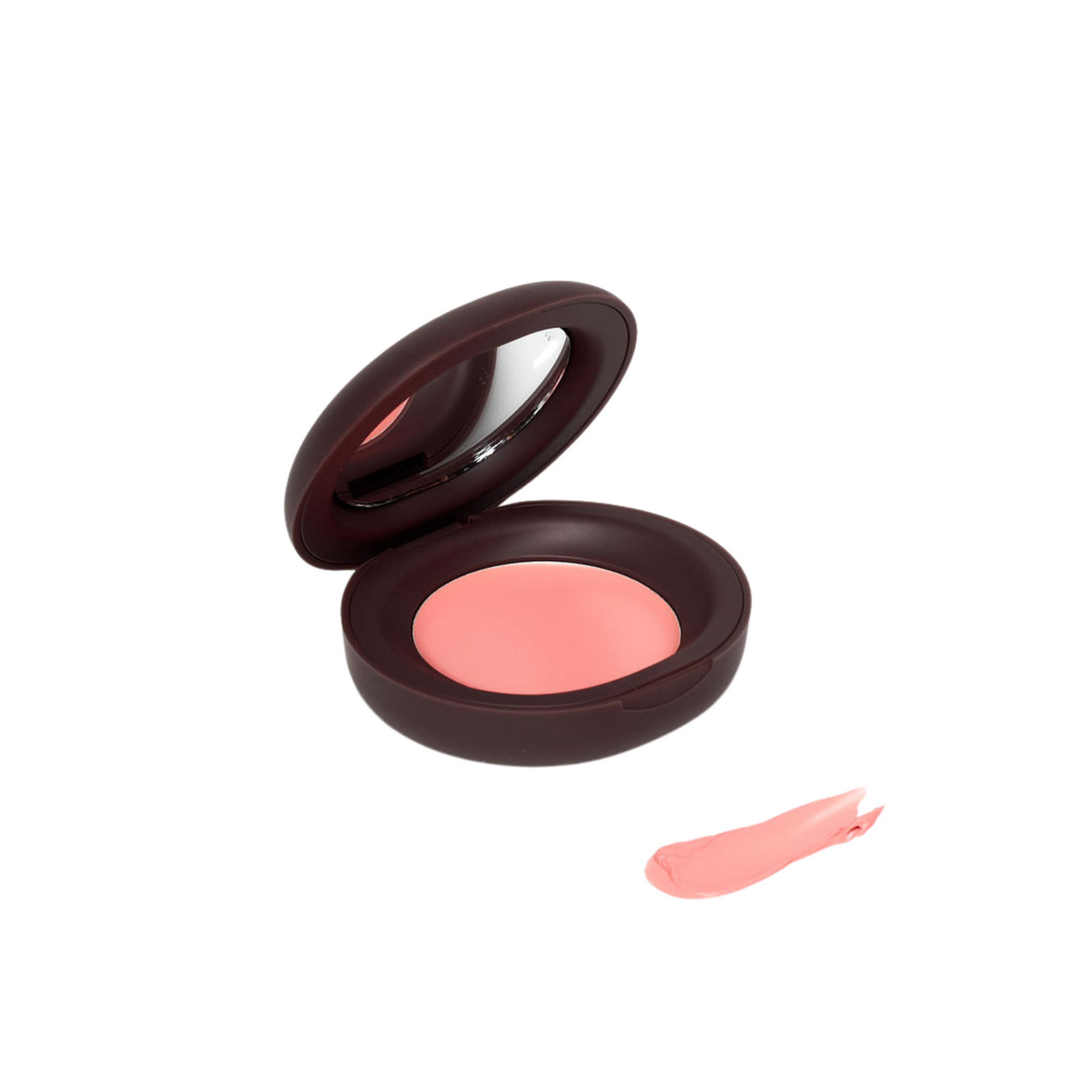 Saturday blush shade swatch—a soft pastel pink perfect for natural, everyday wear."