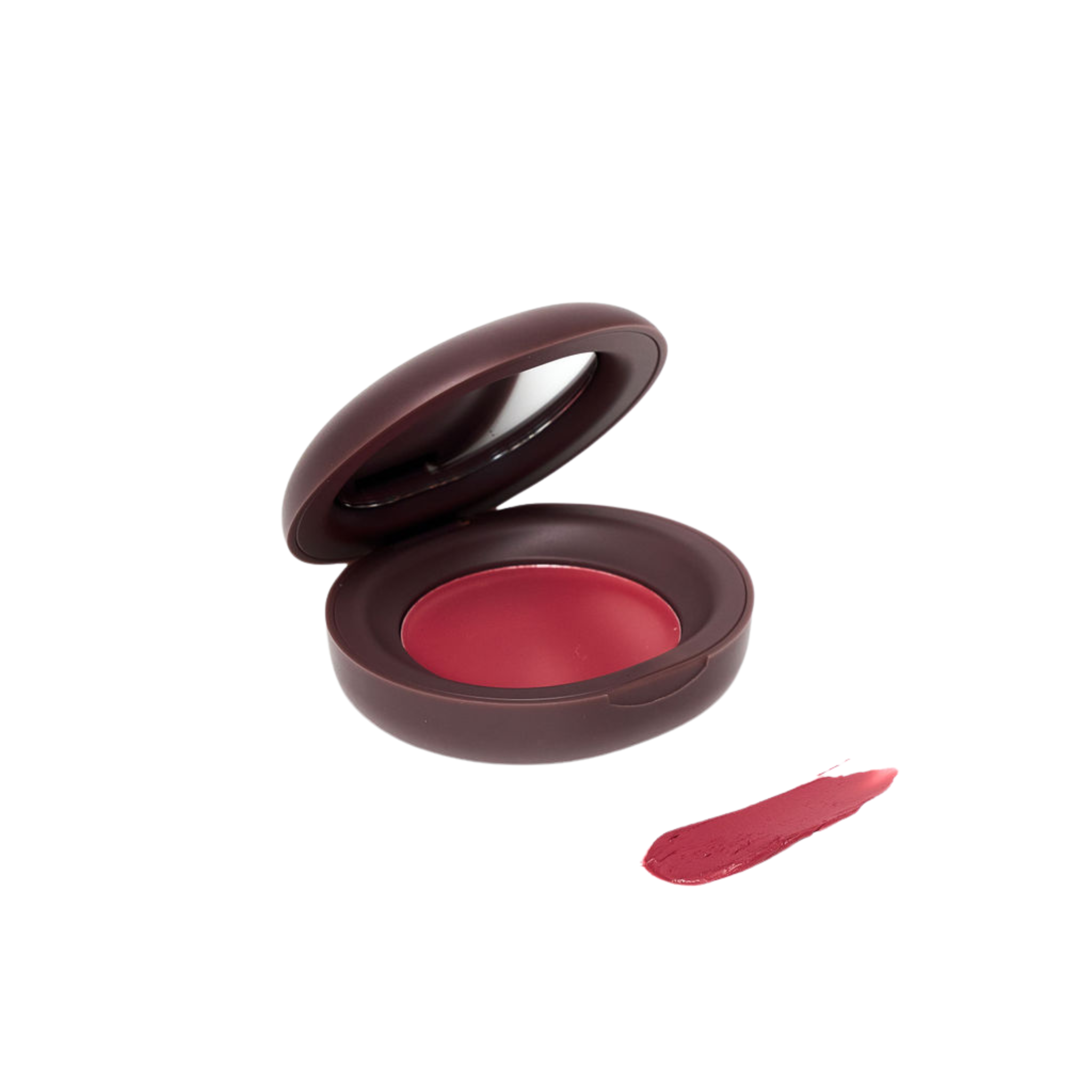 Rogue blush shade swatch -  vibrant deep blush that adds playful energy to any look.
buildable blush
makeup TikTok made me buy